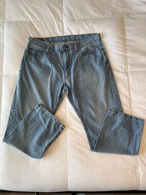 Levi’s 559 Relaxed Straight Jeans Men’s 38x30 Light Wash Blue Denim Classic